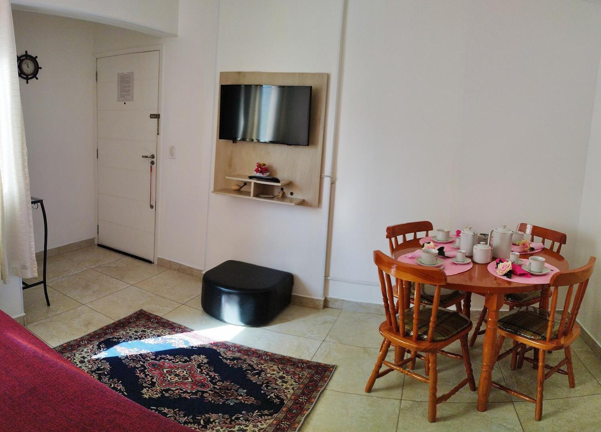 Aconchegante Apartamento Com Vista Para O Mar -Guilhermina برايا جراندي المظهر الخارجي الصورة
